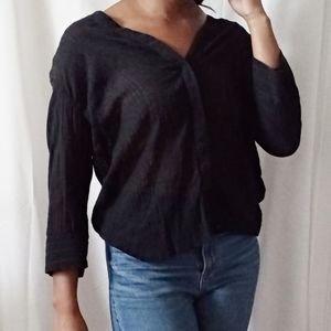 All Saints black blouse 548